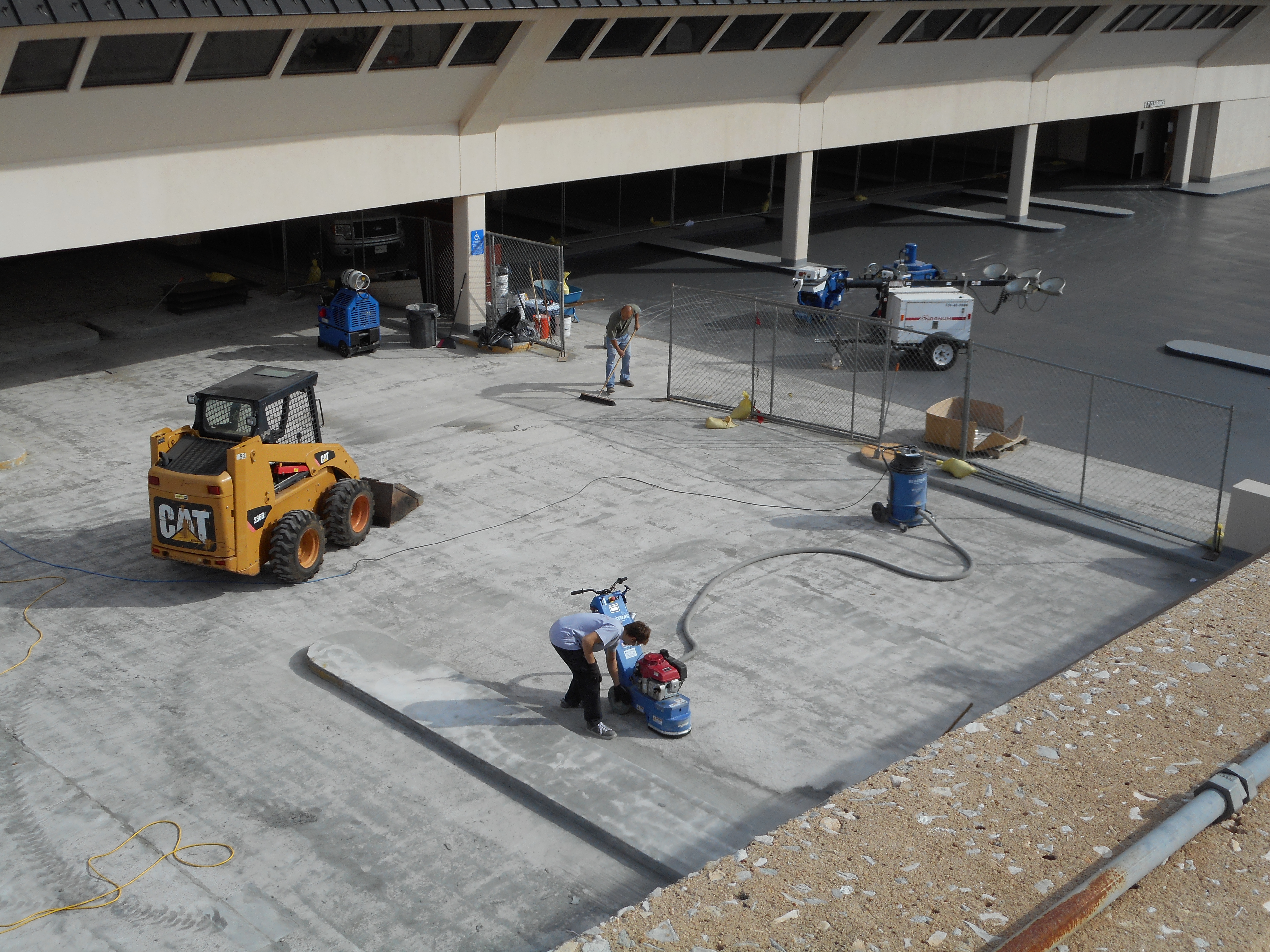 concrete repair and prep